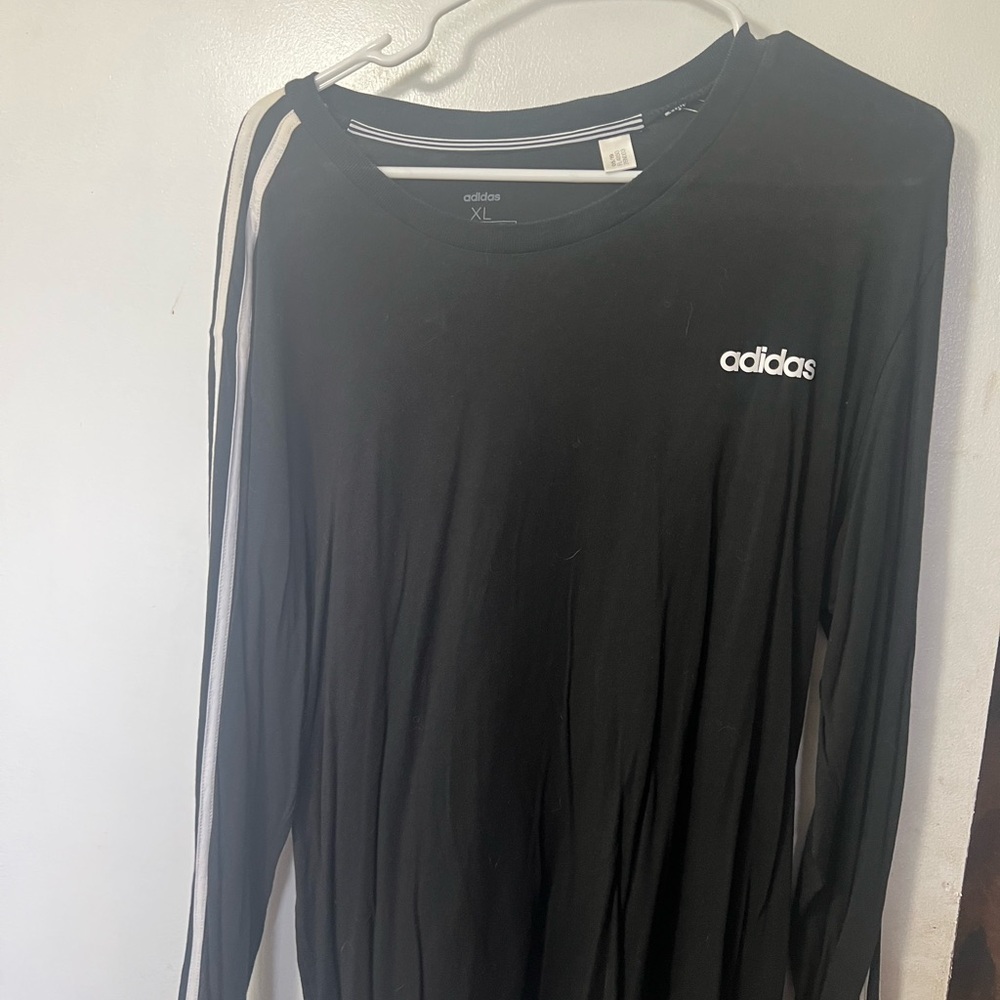 Adidas Black Long Sleeve Shirt